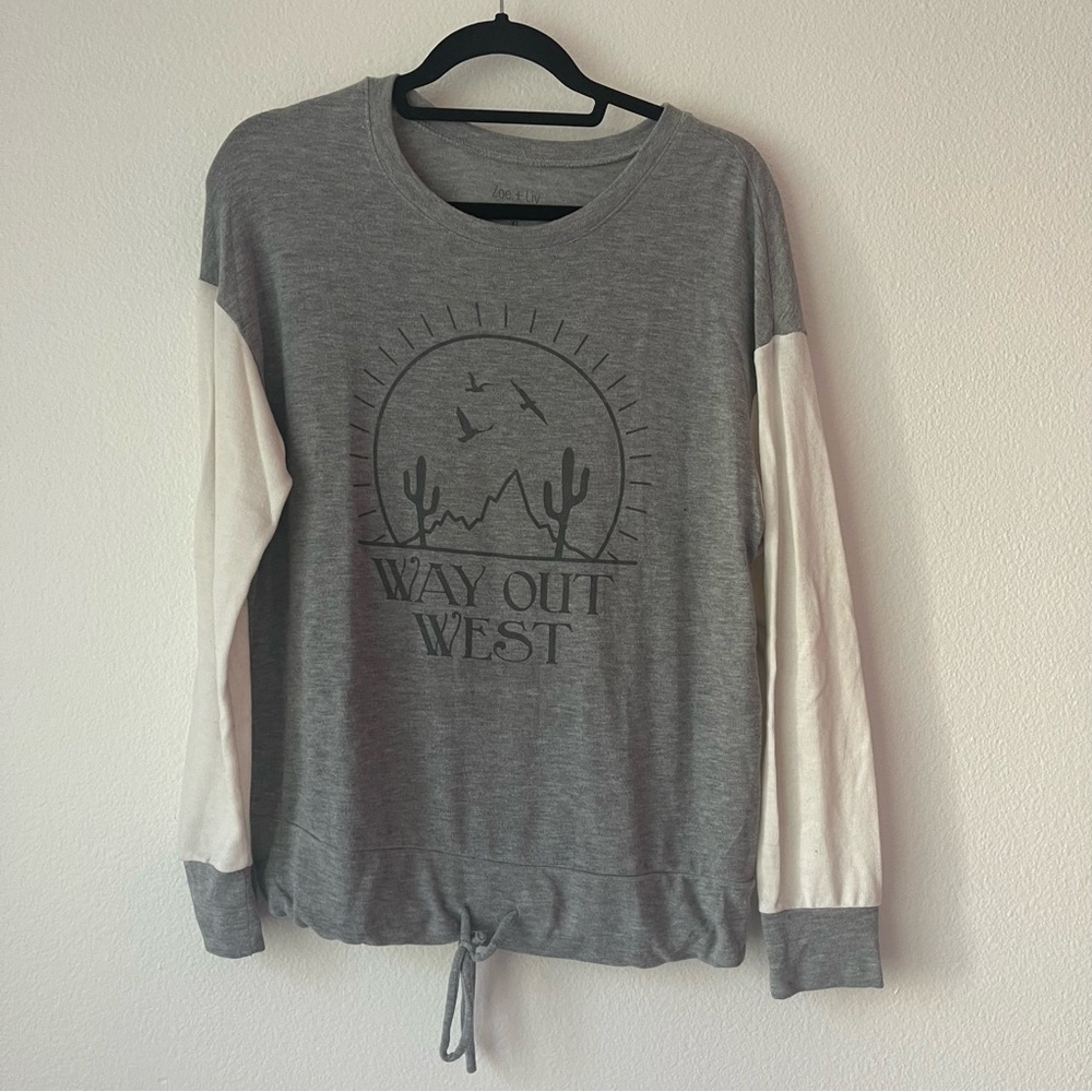 🌵Long Sleeve Western Sweater🌵